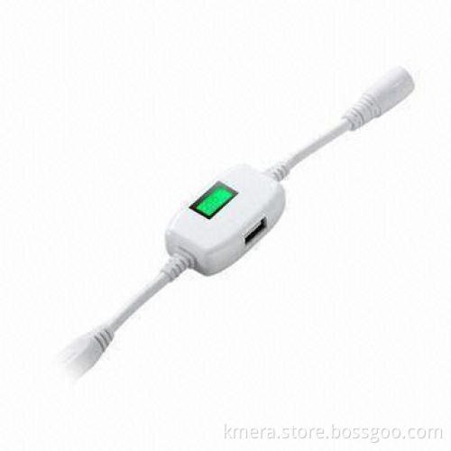 90W Smart Universal Laptop AC/DC Adapter, Thickness only 17mm, Wide Output Voltage from 12 to 24V